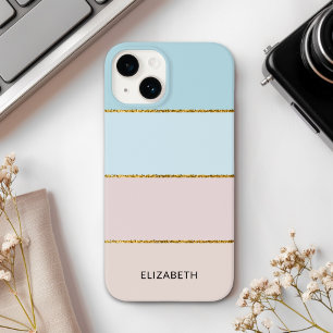 Funda Para iPhone 14 De Case-Mate Modern band Elegant Pastel Green Tone