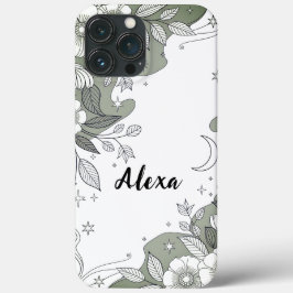 Funda Para iPhone 13 Pro Max Modern elegant cute girly simple florals