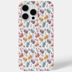Funda Para iPhone 15 Pro Max Modern Fun Sweet Macaroons