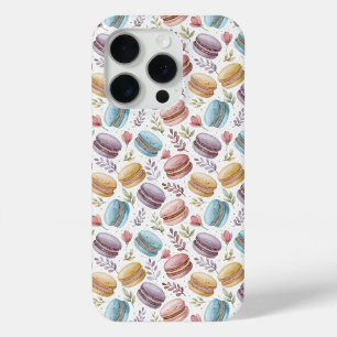 Funda Para iPhone 15 Pro Modern Fun Sweet Macaroons