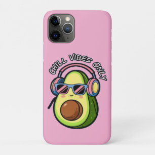 Funda Para iPhone 11 Pro Modern Minimalist Typography Chill Vibes Only