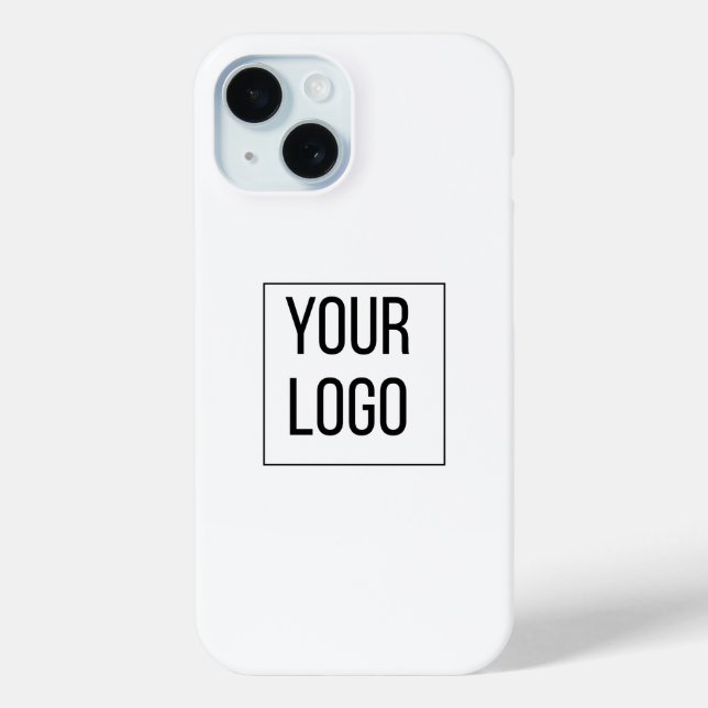 Funda De Case-Mate Para iPhone Modern Promotional Logo Business (Reverso )