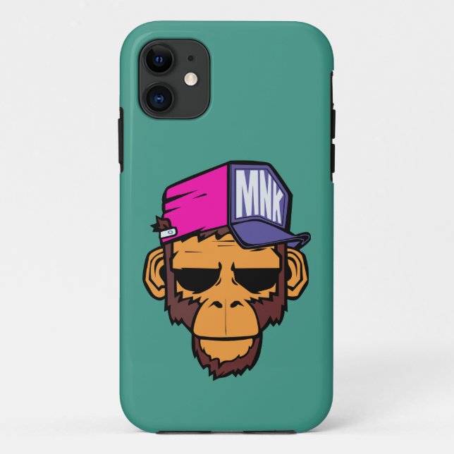 Funda De Case-Mate Para iPhone Modern Urban Monkey (Reverso)