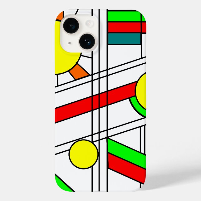 Funda De Case-Mate Para iPhone Moderna apariencia de vidrio templado (Reverso )