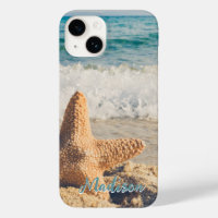 Moderna Beach Starfish Shell Sky Personalizada