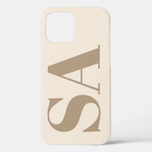 Funda Para iPhone 12 Pro Moderna caja Case-Mate de color blanco antiguo con