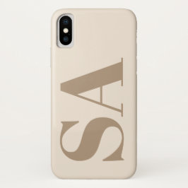 Funda Para iPhone X Moderna caja Case-Mate de color blanco antiguo con