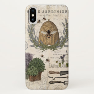 Funda Para iPhone X Moderna casa de campo francesa vintage