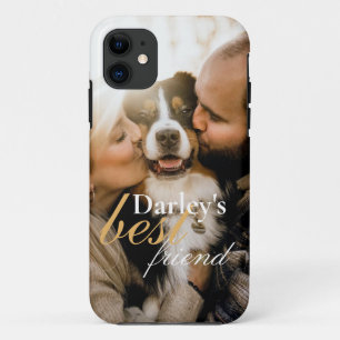 Funda Para iPhone 11 Moderna familia de fotos de mejor amigo