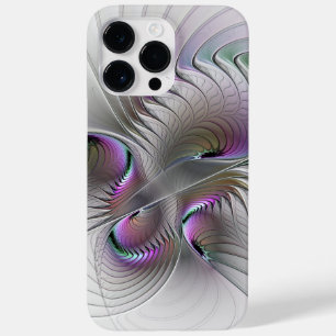 Funda Para iPhone 14 Pro Max De Case-Mate Moderna Figura de Fantasía Tímida Abstracta Arte F