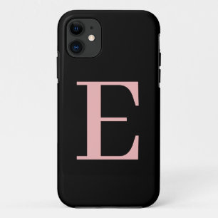 Funda Para iPhone 11 Moderna línea de limpieza inicial mínima