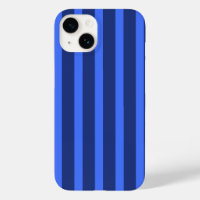 Moderna Marina simple azul nombre de dos franjas d