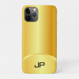 Funda Para iPhone 11 Pro Moderna plantilla de monograma moderno con aspecto