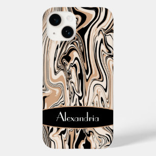 Funda Para iPhone 14 De Case-Mate Moderna y elegante color de agua personalizado