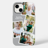 Moderna y elegante familia de fotografías multifam
