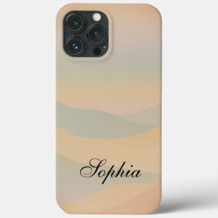 Funda Para iPhone 13 Pro Max Modernas y elegantes montañas de paisaje abstracto
