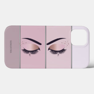 Funda Para iPhone 13 Módernas y geniales pestañas a rayas chic