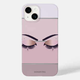 Funda Para iPhone 14 De Case-Mate Módernas y geniales pestañas a rayas chic