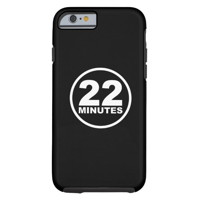 Funda De Case-Mate Para iPhone Moderno - 22 Minutos (Reverso)
