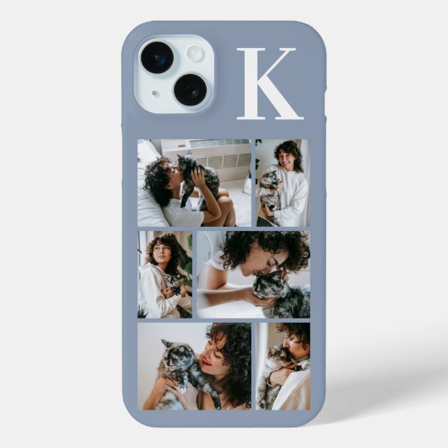Funda De Case-Mate Para iPhone Moderno 6 Foto Polvo Azul (Reverso )