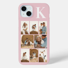 Funda Para iPhone 15 Mini Moderno 8 Rosa Rubor