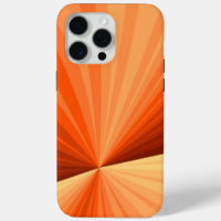 Moderno abstracto gráfico fractal de naranja y vai