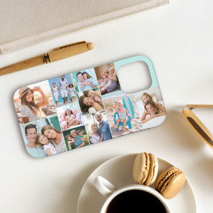 Funda Para iPhone 12 Pro Moderno Collage de fotos 11 imágenes en miniatura