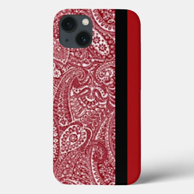 Funda De Case-Mate Para iPhone Moderno diseño Rojo Mini iPad Estuche (Reverso)