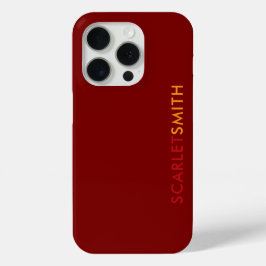 Funda Para iPhone 15 Pro Moderno, elegante, sencillo y minimalista