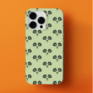 Funda Para iPhone 14 Pro Max De Case-Mate Moderno Panda Cute Face Verde Claro