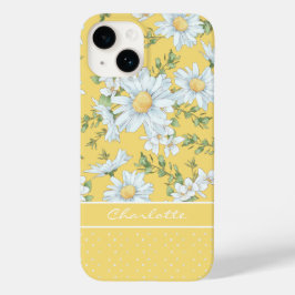 Funda Para iPhone 14 De Case-Mate Moderno Patrón de Punto Floral Chic Femenino Perso