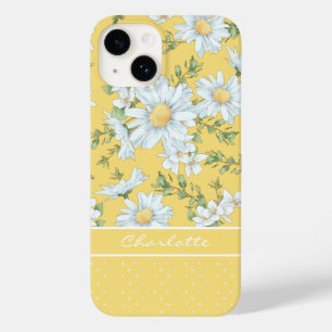 Funda Para iPhone 14 De Case-Mate Moderno Patrón de Punto Floral Chic Femenino Perso