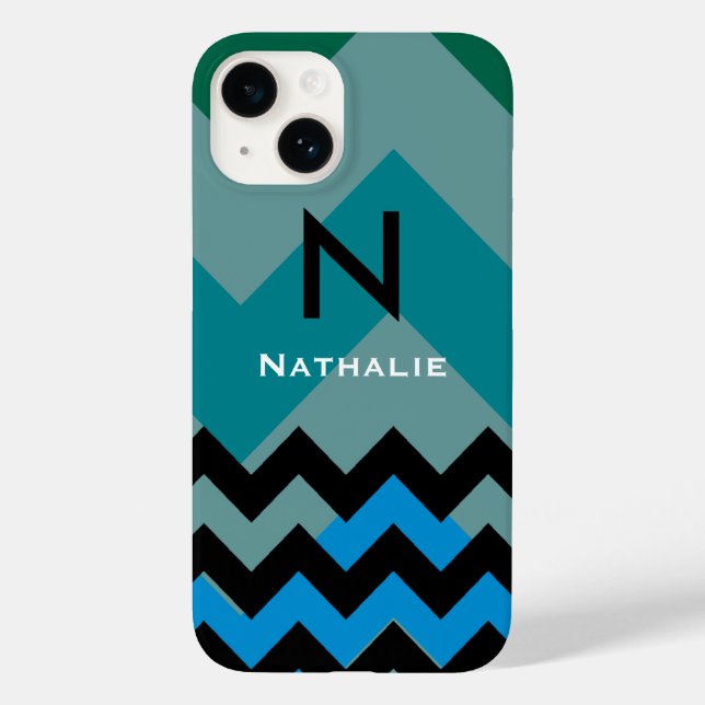 Funda De Case-Mate Para iPhone moderno personalizada galón (Reverso )