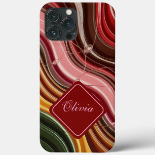 Funda Para iPhone 13 Pro Max Moderno y elegante elegante gradiente brillante Fu