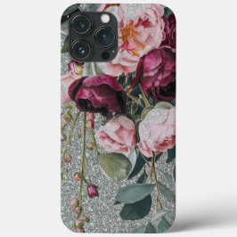 Funda Para iPhone 13 Pro Max Moderno y elegante Funda rosa burdeos-Mate iPhone
