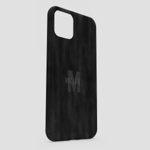 Funda Para iPhone 14 De Case-Mate Moderno y simple negro Minimalista texturizado mon