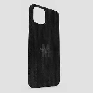 Funda Para iPhone 14 De Case-Mate Moderno y simple negro Minimalista texturizado mon