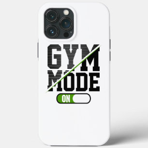 Funda Para iPhone 13 Pro Max Modo Gimnasio En La Formación De Gimnasio