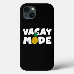 Funda Para iPhone 13 Modo Vacío De Piña En Hombres De Vacaciones En Pla