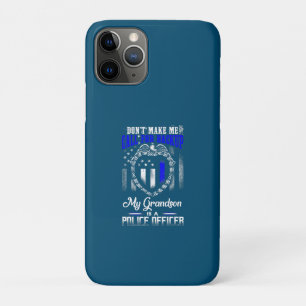 Funda Para iPhone 11 Pro Molesto Mi Nieto Es Un Regalo De Policía