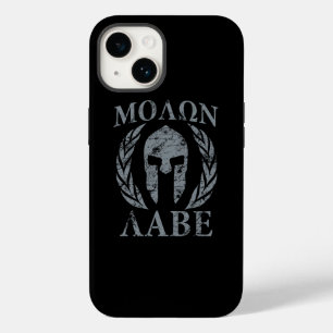 Funda Para iPhone 14 De Case-Mate Molon Labe Spartan Helmet Laurels