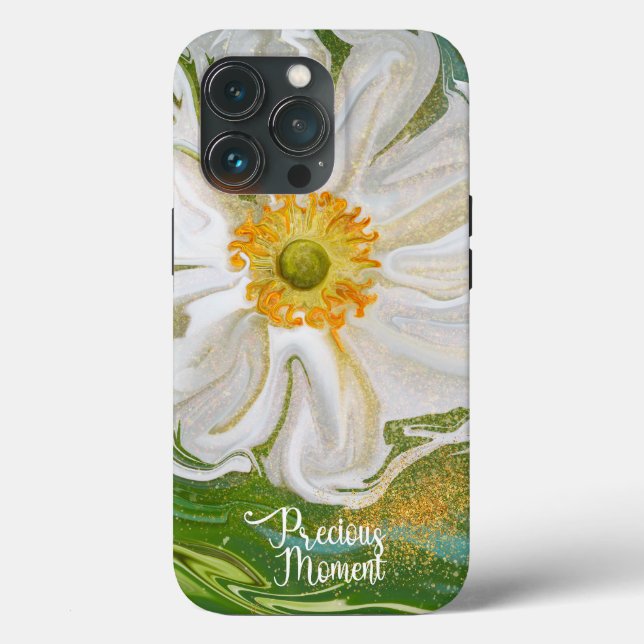 Funda De Case-Mate Para iPhone Momento preciso - Poder floral anémico (Reverso )