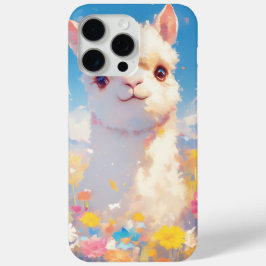 Funda Para iPhone 15 Pro Max Momentos del prado de la Alpaca