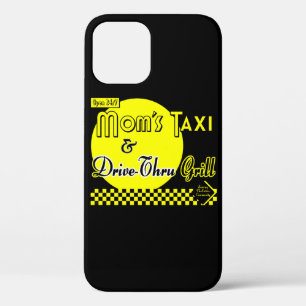 Funda Para iPhone 12 Moms Taxi y Drive-Thru Grill Retro estuche para iP