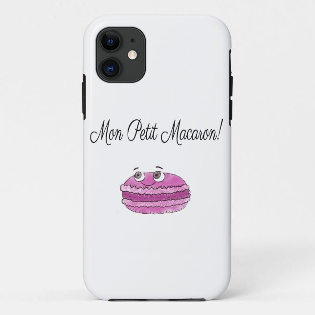Funda De Case-Mate Para iPhone Mon Petit Macaron (Reverso)