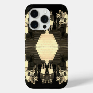 Funda Para iPhone 15 Pro Monaco Antiguo Príncipe Alberto y Princesa Grace