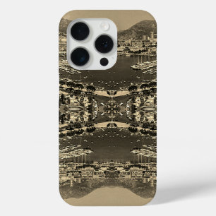 Funda Para iPhone 15 Pro Monaco Monte-Carlo Vista general vintage