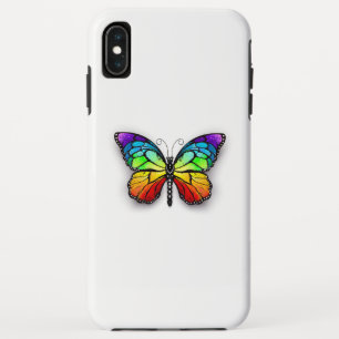 Funda Para iPhone XS Max Monarca de mariposa arcoiris