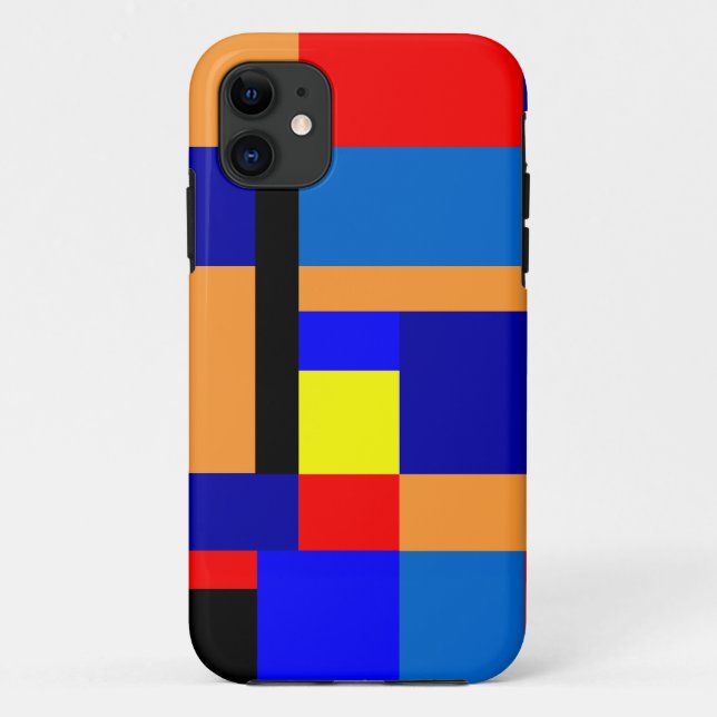 Funda De Case-Mate Para iPhone Mondrian #5 (Reverso)