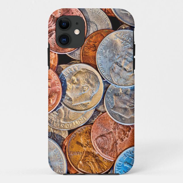 Funda De Case-Mate Para iPhone Moneda acuñada (Reverso)